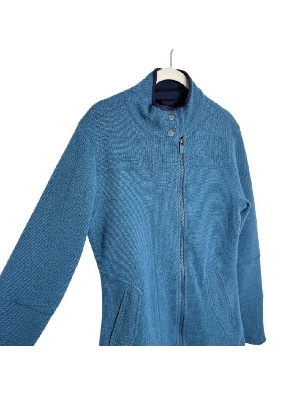 Title Nine Swacket Tunic Blue Jade Heather, S - Picture 4 of 12
